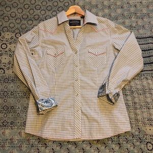 Women’s Rough Stock western button down shirt